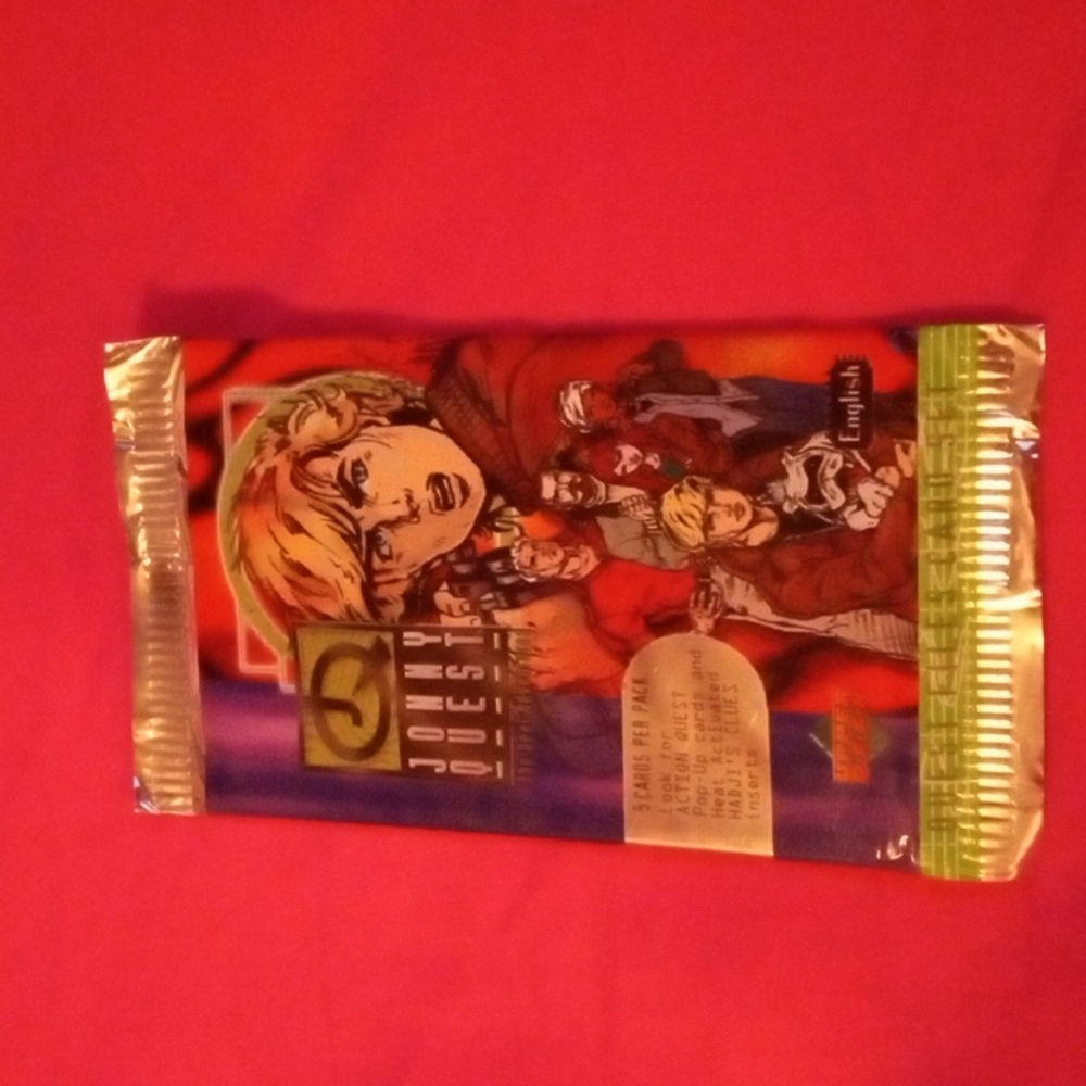 Johnny Quest Files Vintage Trading Cards ONE Pack 1996 Upper Deck